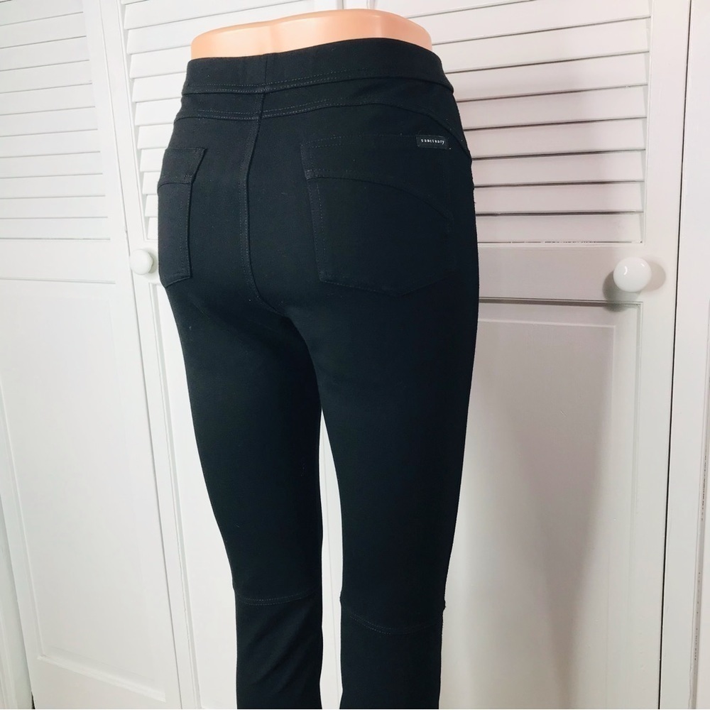 SANCTUARY Black Pull On Pants Size Medium - Picture 5 of 8